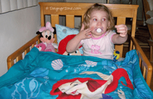 big girl bed, little mermaid bedsheets