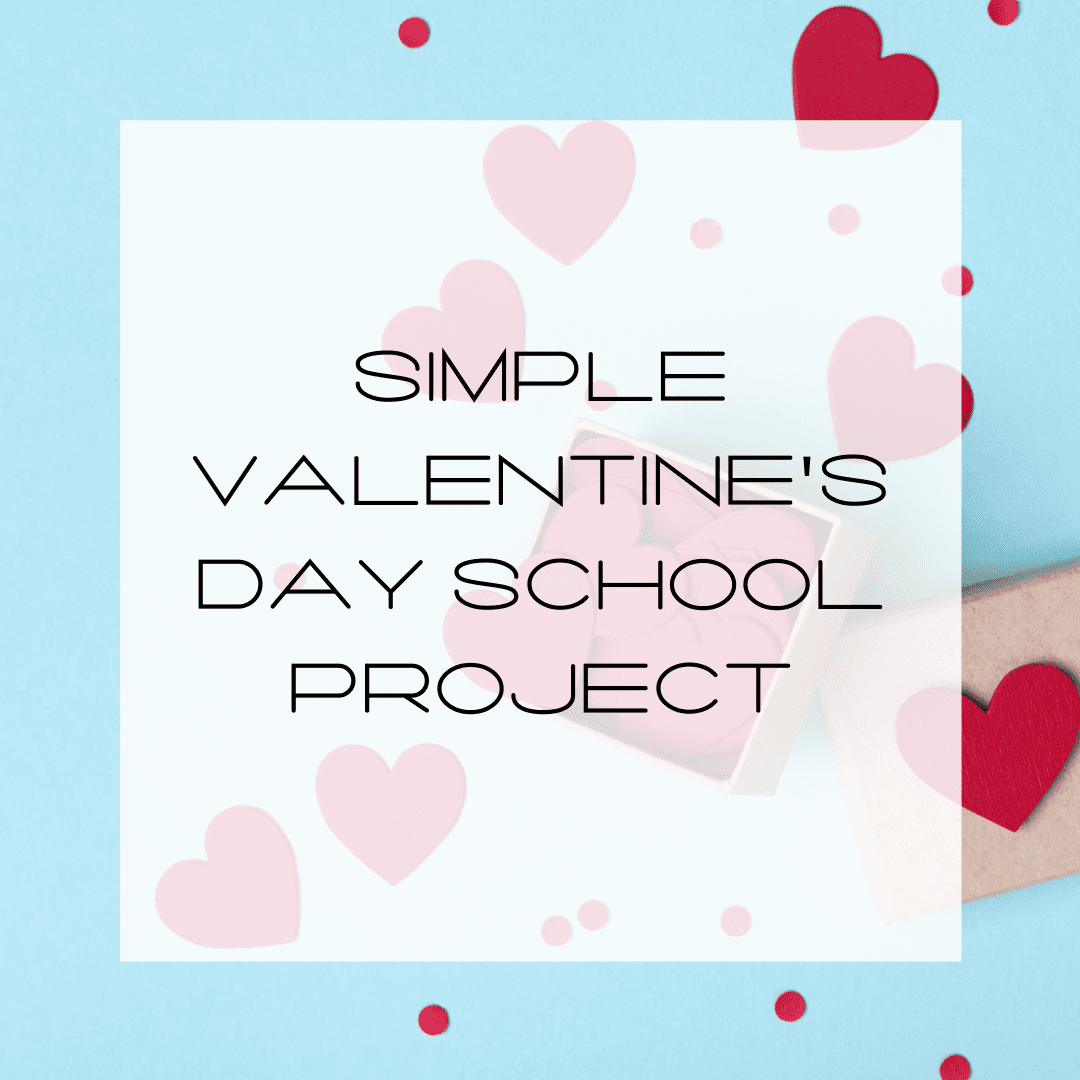 Blog title for simple Valentine's Day school project