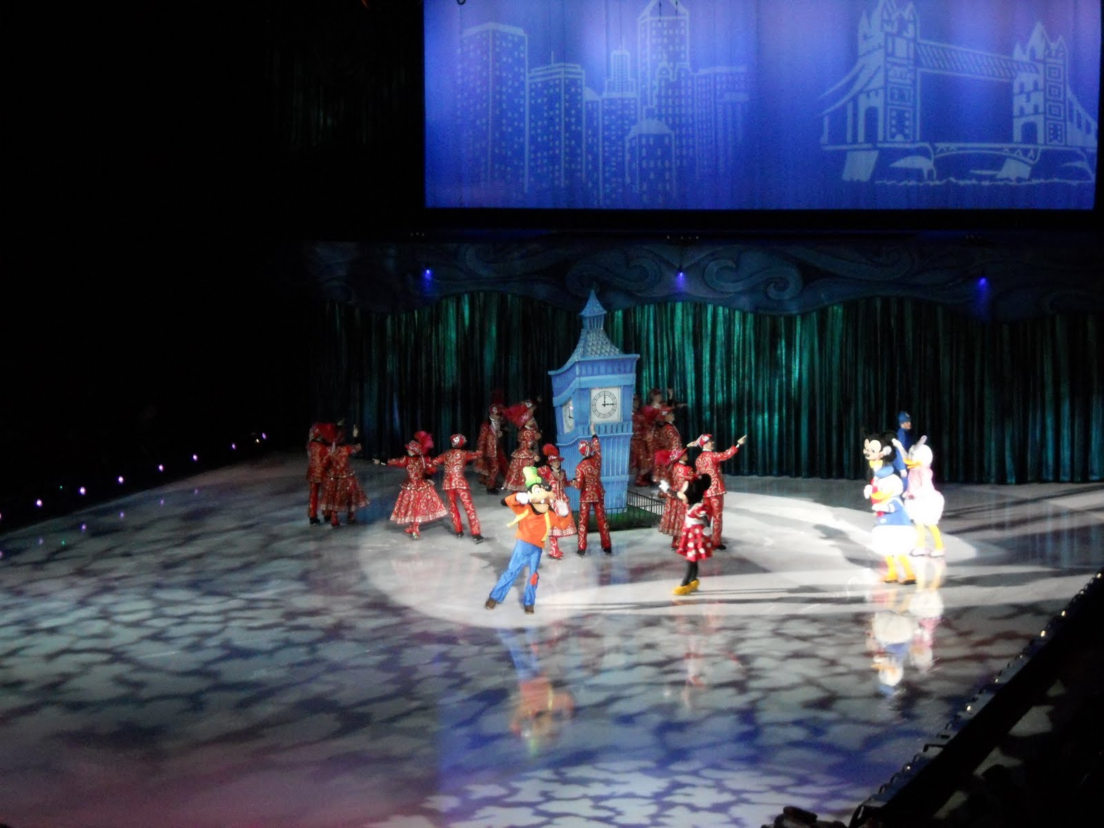 Peter Pan during Disney on Ice