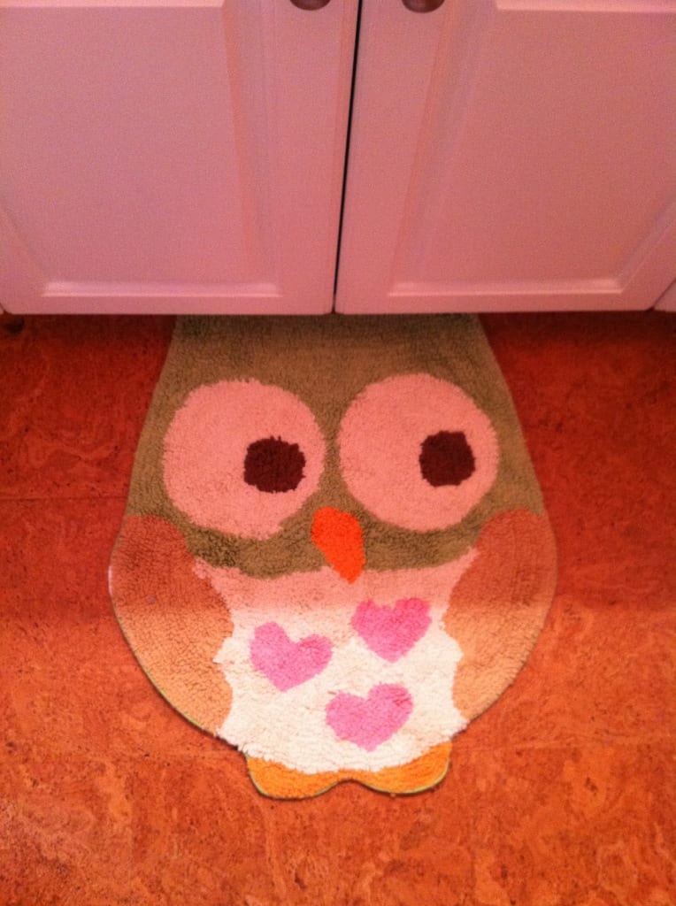 Owl Bath Mat