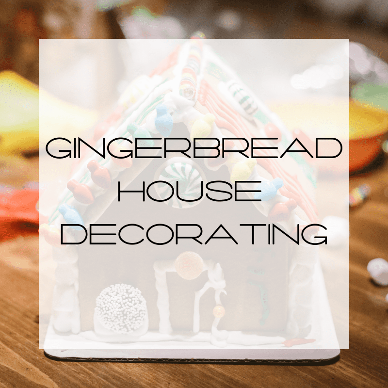 Decorating Gingerbread Houses, Gingerbread House, Gingerbread House decorating in Morehead City