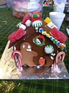 Decorating Gingerbread Houses, Gingerbread House, Gingerbread House decorating in Morehead City