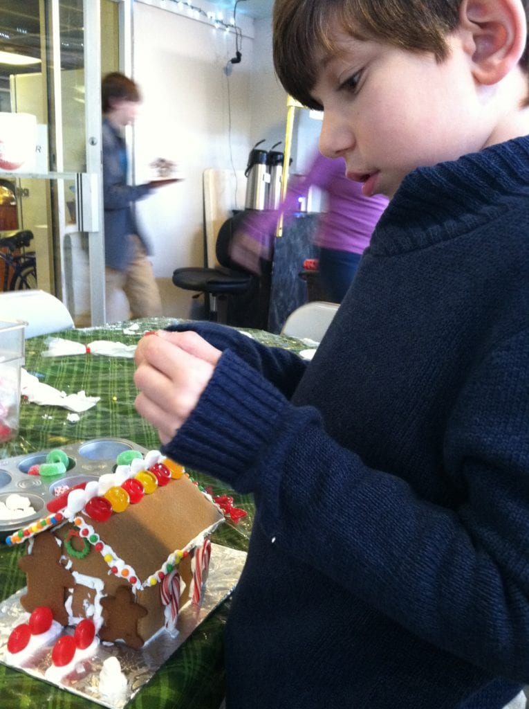 Decorating Gingerbread Houses, Gingerbread House, Gingerbread House decorating in Morehead City