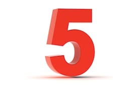 Number 5