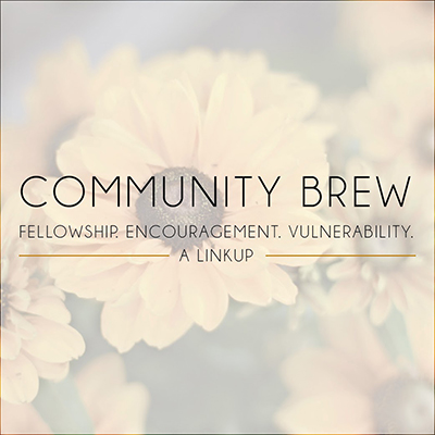 Community Brew One a month Linkup