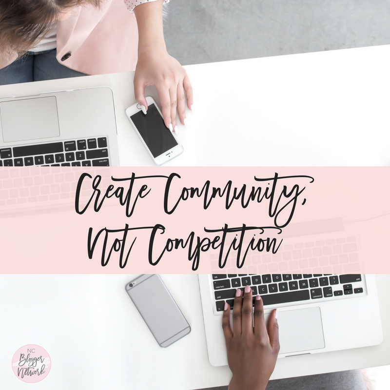 Create Community, Not Competition