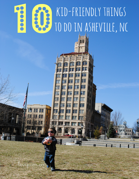 10 kid-friendly things to do in Asheville, NC. #Asheville #kids #avlfun