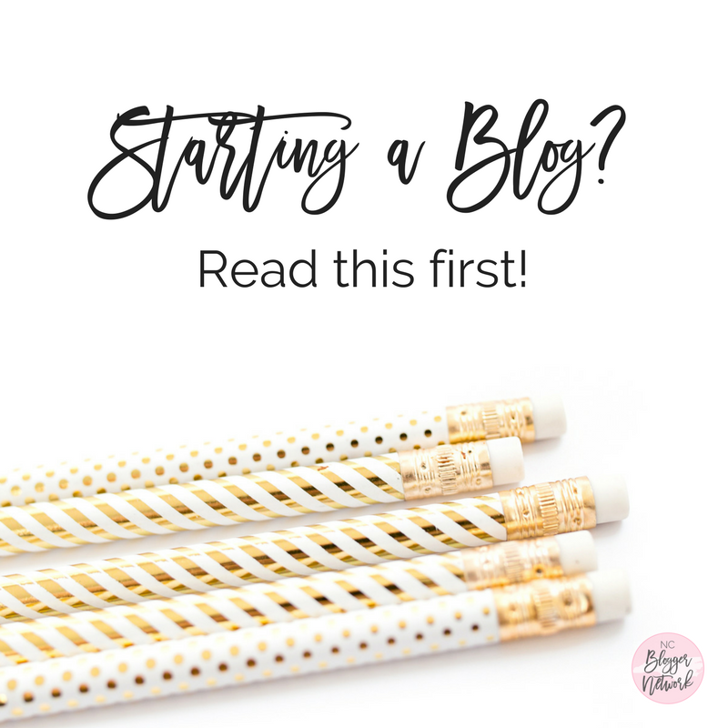 Starting a Blog