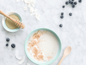 Healthy eating, breakfast bowl