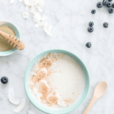 Healthy eating, breakfast bowl