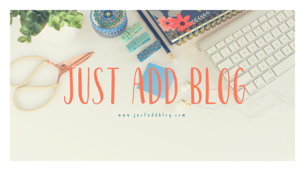 Just add blog, April JAB Box pic