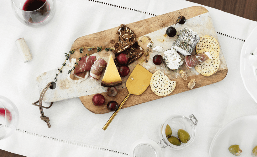 give thanks, grateful, thankful, blessed, practice gratitude, charcuterie board with the girls