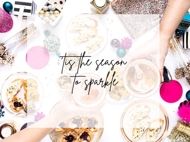 Motivational Quote 'Tis the season to sparkle