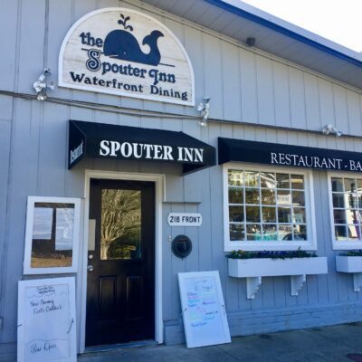 Gorgeous Waterfront Views at Spouter Inn Restaurant