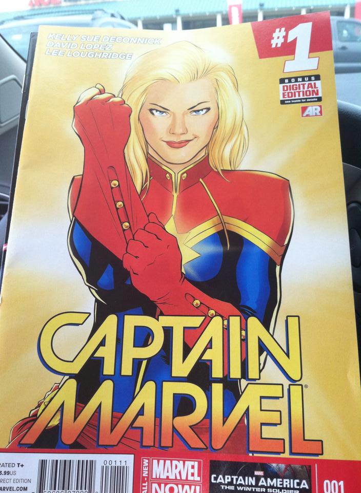 Captin-Marvel-Comic-Book, Captain Marvel.