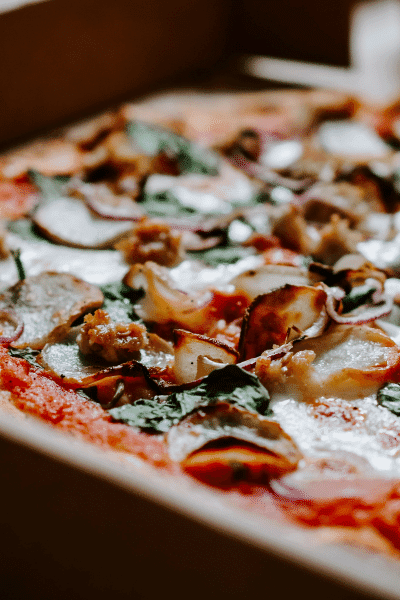 Sausage pizza