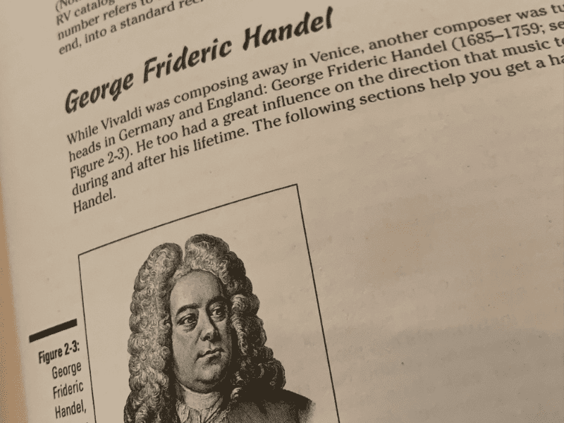 Classical Conversations study on Handel