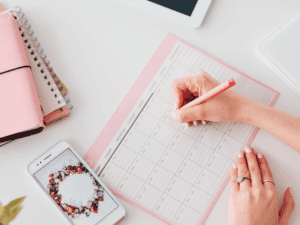 Creating an editorial calendar for your blog