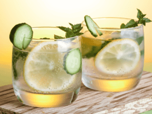 Refreshing Cucumber Mint Mocktail