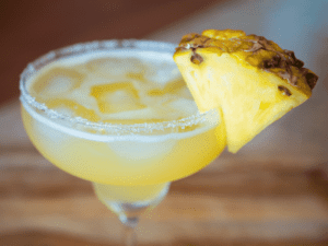 beautiful Pineapple Ginger Mocktail