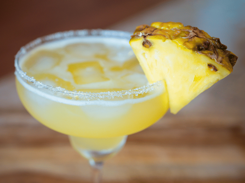 beautiful Pineapple Ginger Mocktail, Mother’s Day Mocktails