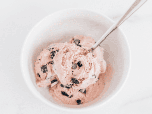 bowl of ice cream
