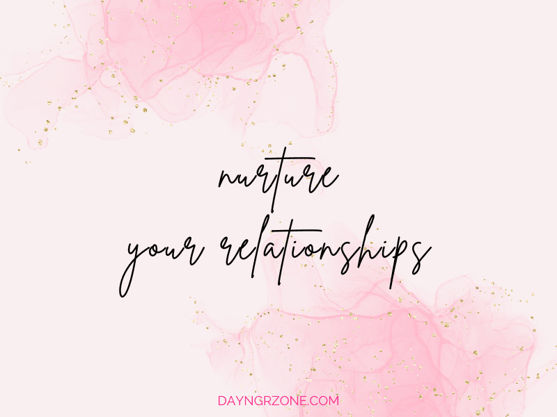 How to nurture your network relationships