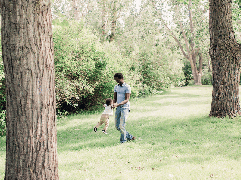 building a love of nature iin your children