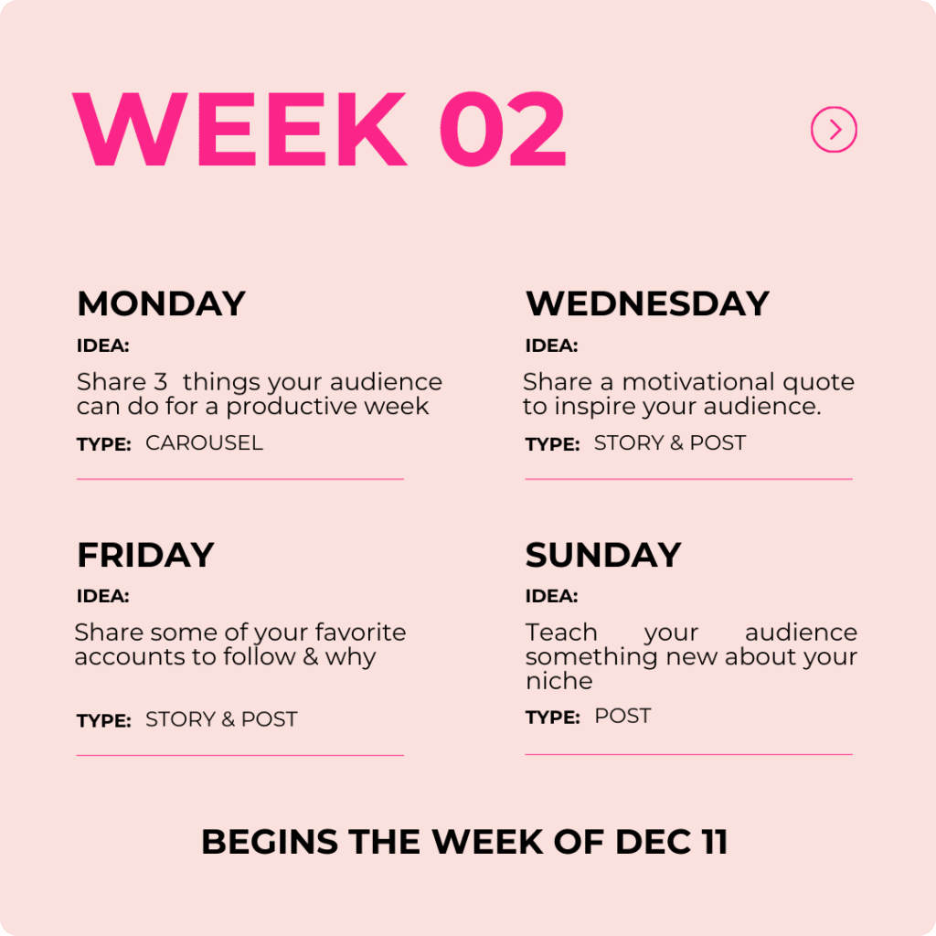 Content ideas for social media