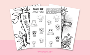 Children's Coloring Pages and Activity Pack
